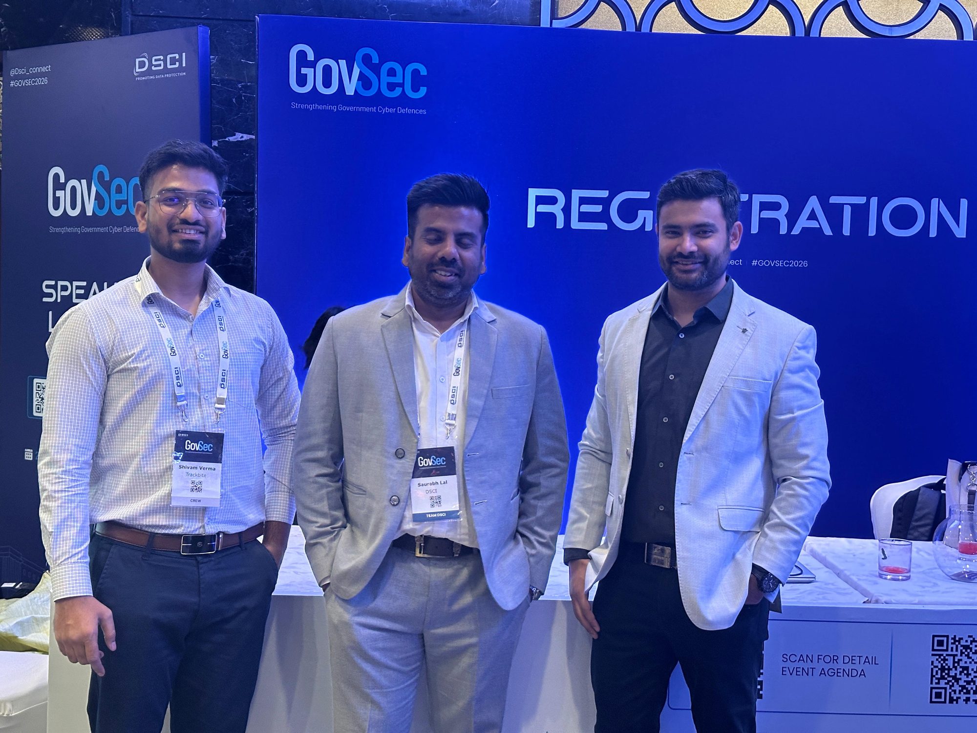 GovSec 2026: Team at registration